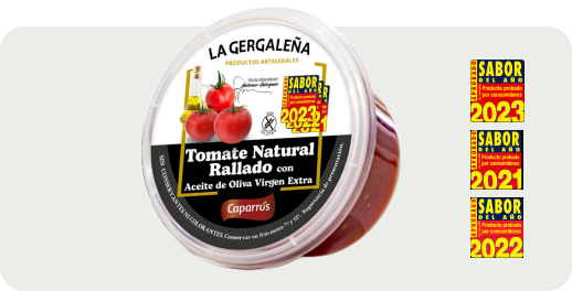 tomate natural rallado aove - Gazpachos and grated tomatoes